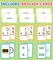 Carson Dellosa 158 Math Flash Cards for Kids Ages 6+, 3-Pack of Math Flash Cards, Addition Flash Cards, Subtraction Flash Cards, and Time and Money Number Flash Cards, 1st Grade Math and Up